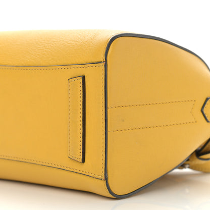 Givenchy Sugar Goatskin Mini Antigona Yellow 10 of 13