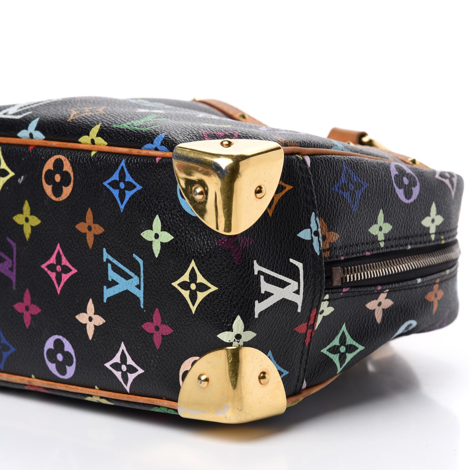 Louis Vuitton Monogram Multicolor Trouville Black 7 of 12
