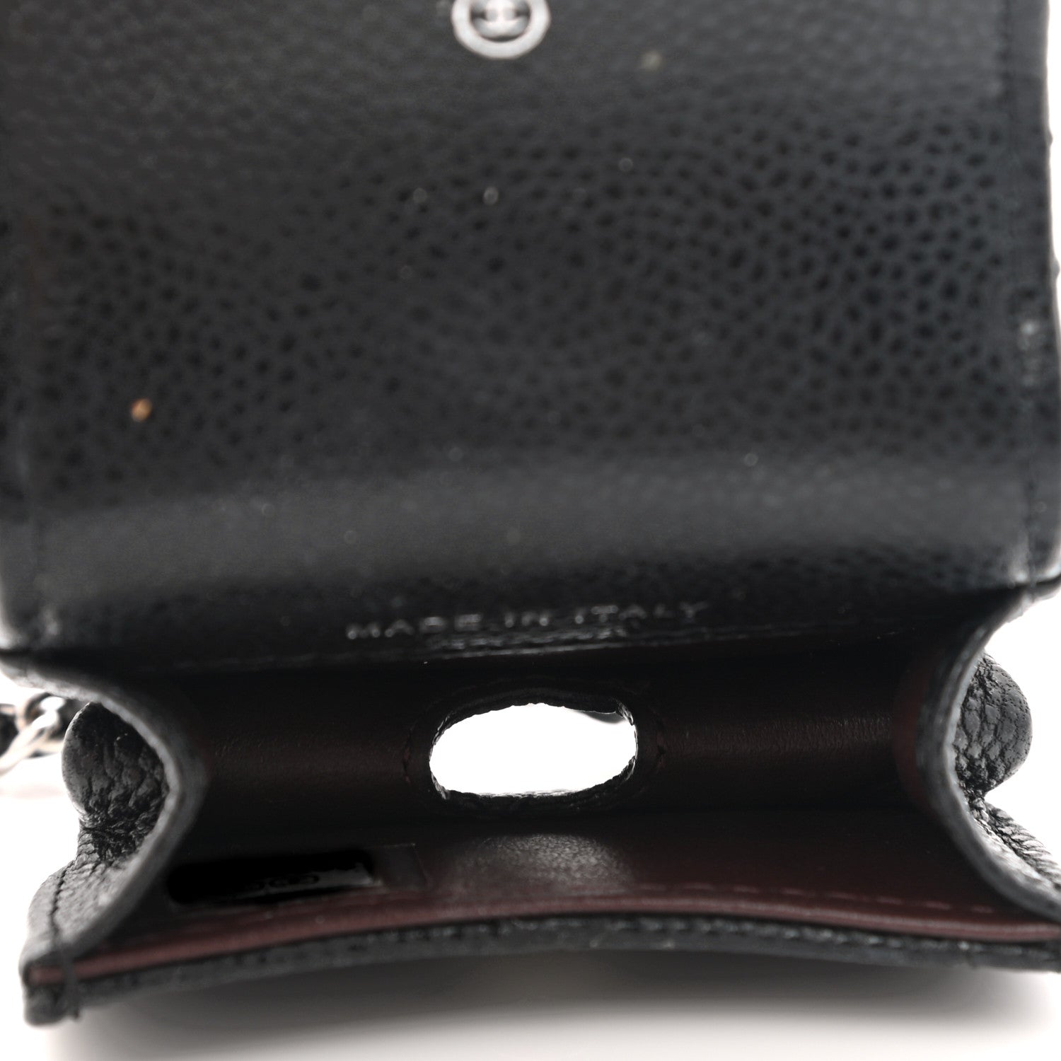 Chanel Caviar Quilted Airpods Pro Case Black 5 of 8
