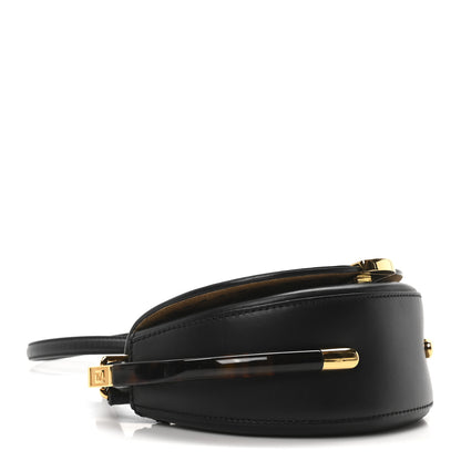 Fendi Vitello King Plexiglass Moonlight Shoulder Bag Black 4 of 10