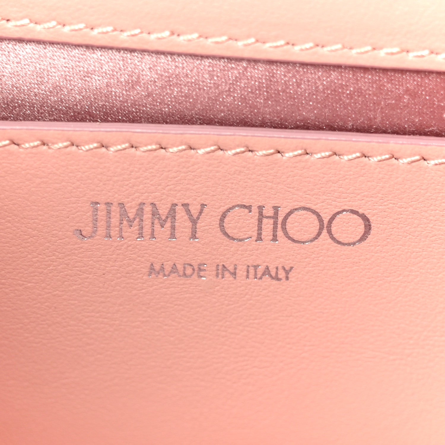 Jimmy Choo Calfskin Varenne Chain Clutch Blossom 5 of 9