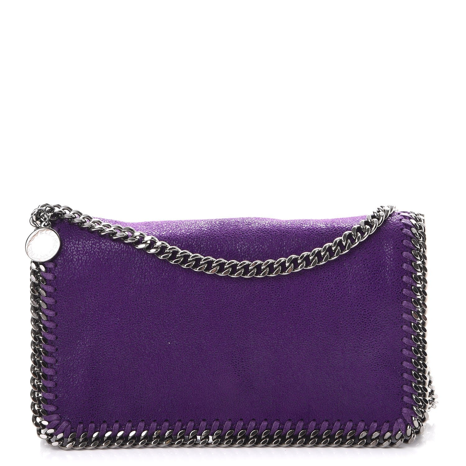 Stella McCartney Shaggy Deer Falabella Crossbody Bright Purple 1 of 8