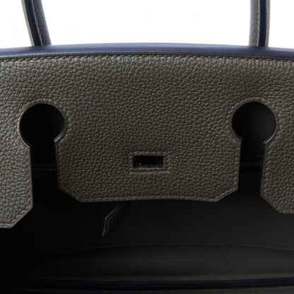 Hermes Togo Birkin 30 Vert De Gris 13 of 30