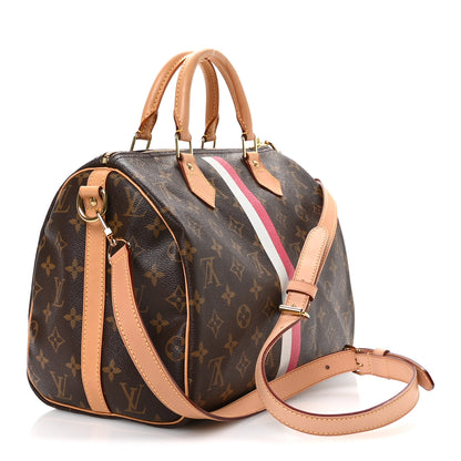 Louis Vuitton Monogram My LV Heritage Speedy Bandouliere 30 Fuchsia White 3 of 12