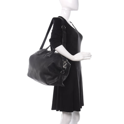 Givenchy Waxy Grained Calfskin Medium Nightingale Black 2 of 10