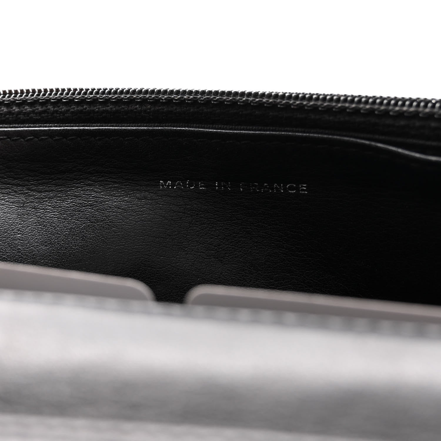 Chanel Patent Quilted Brilliant Wallet On Chain WOC Black 7 of 11