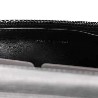 Chanel Patent Quilted Brilliant Wallet On Chain WOC Black 7 of 11