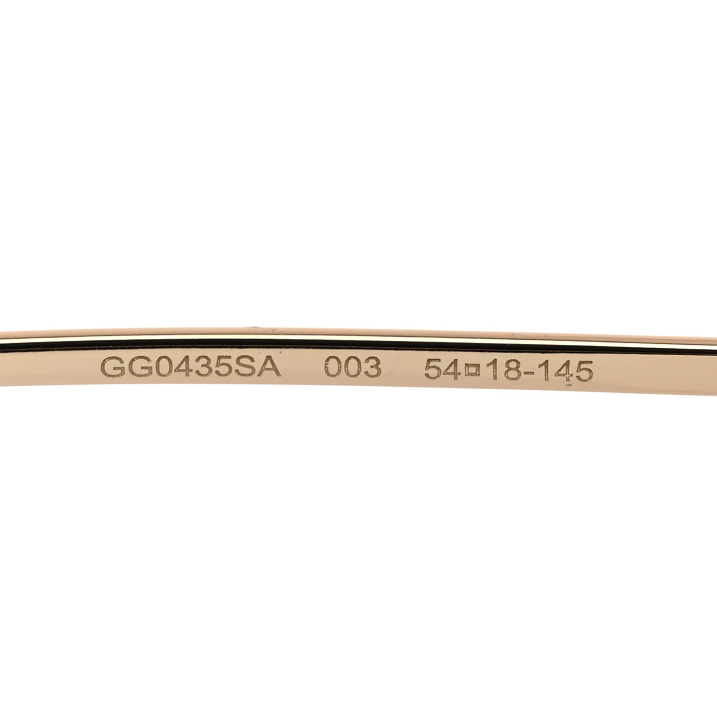 Acetate Oversize Square Frame GG0435S Sunglasses Havana