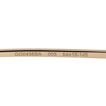 Gucci Acetate Oversize Square Frame GG0435S Sunglasses Havana 5 of 8