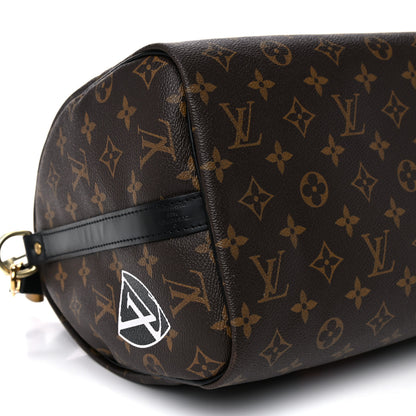 Louis Vuitton Monogram My World Tour Speedy Bandouliere 30 Black 8 of 19