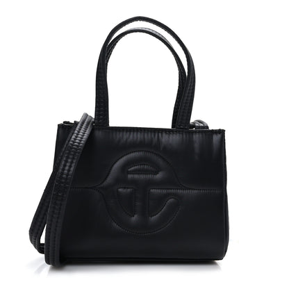 Telfar Nylon Small Puff Shopping Bag Black 1 of 8