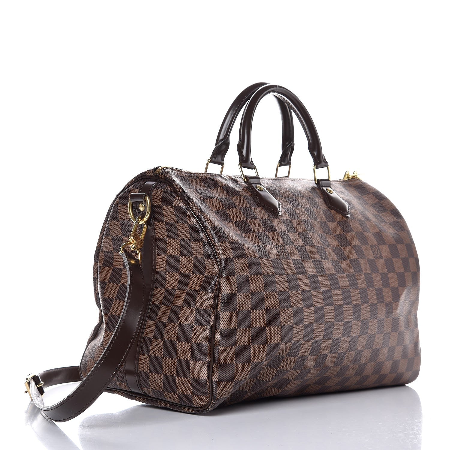 Louis Vuitton Damier Ebene Speedy Bandouliere 35 3 of 10