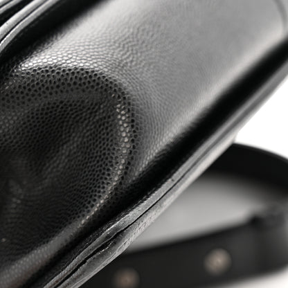 Chanel Caviar Quilted Medium Boy Flap Black 13 of 14