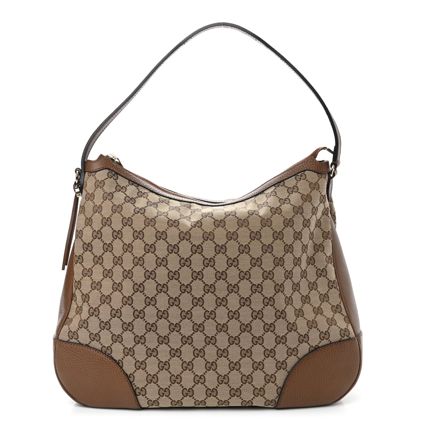 Soft GG Monogram Large Margaux Hobo Brown