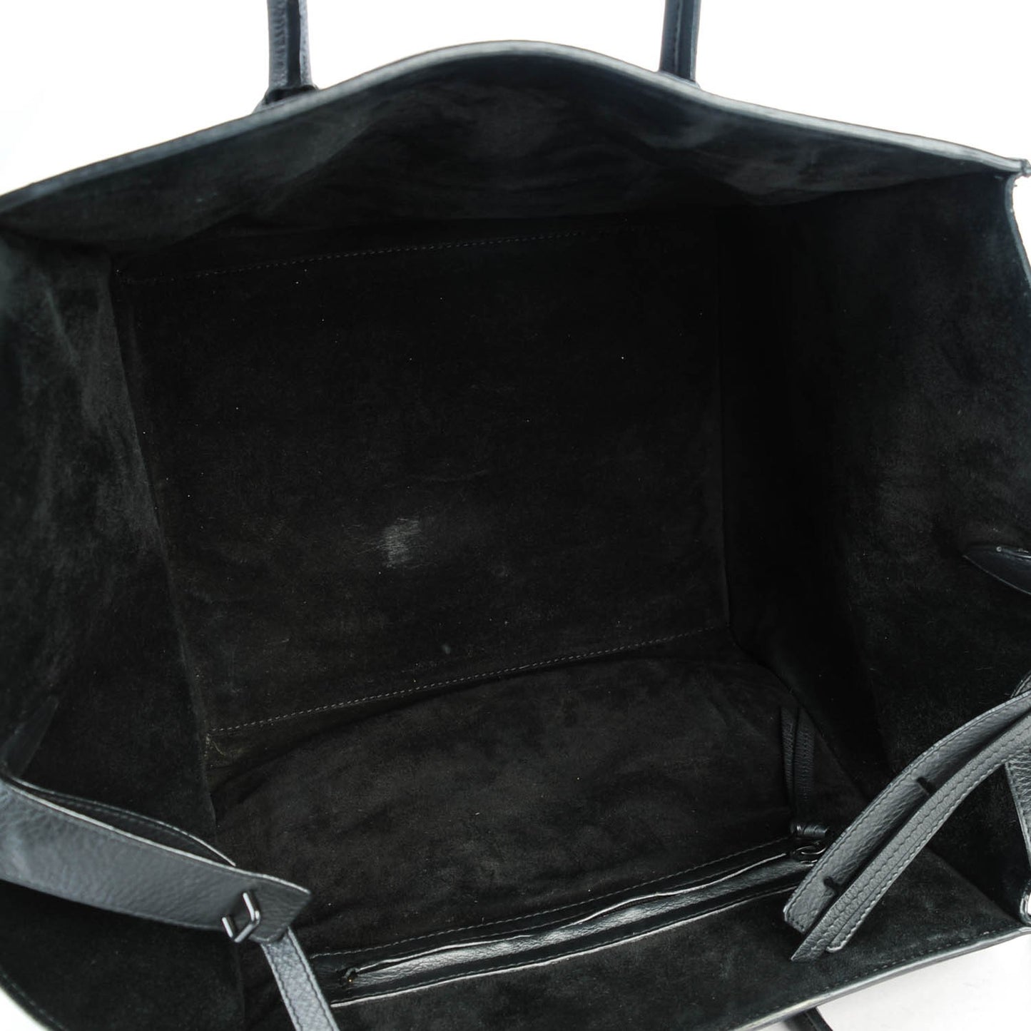 Supple Calfskin Medium Phantom Luggage Black