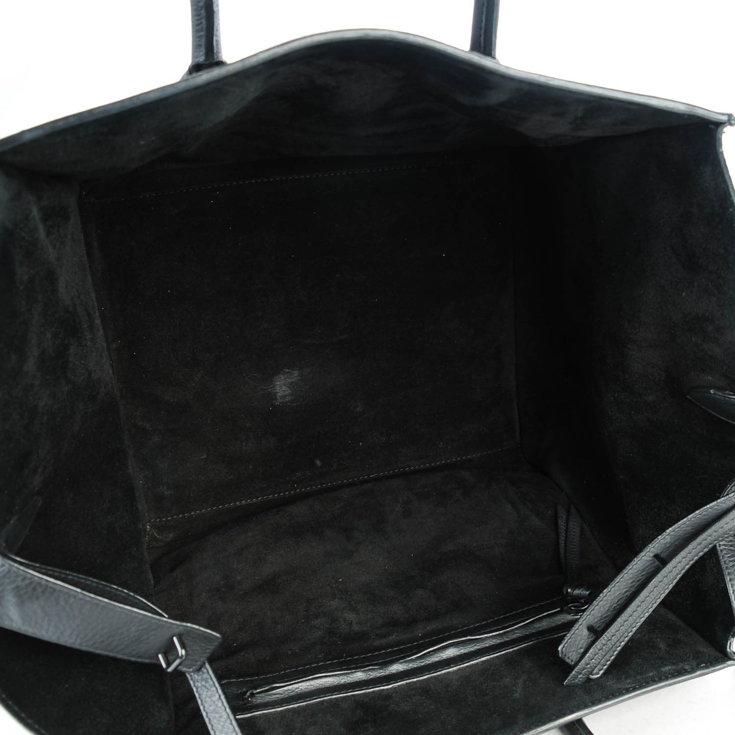 Celine Supple Calfskin Medium Phantom Luggage Black 5 of 8