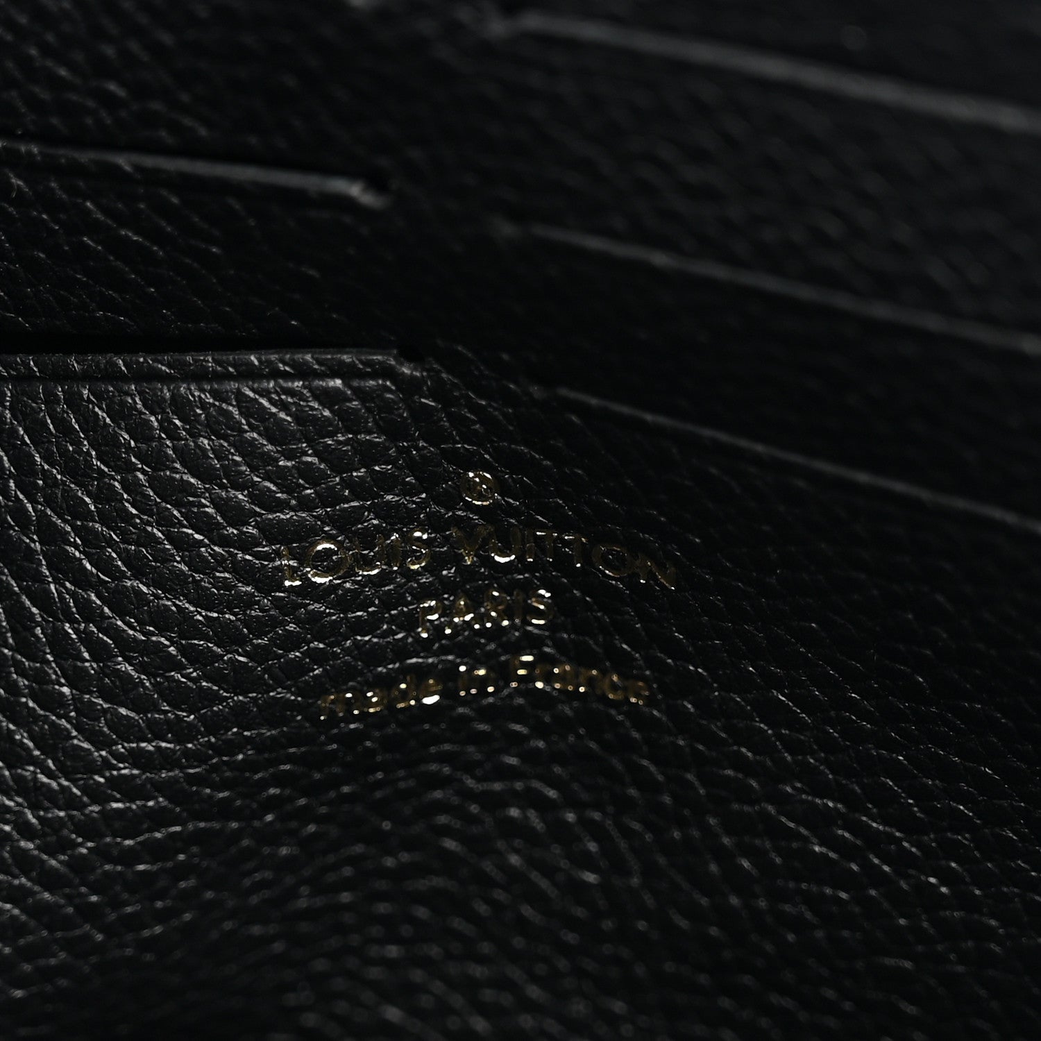 Louis Vuitton Empreinte Vavin Chain Wallet Black 6 of 11