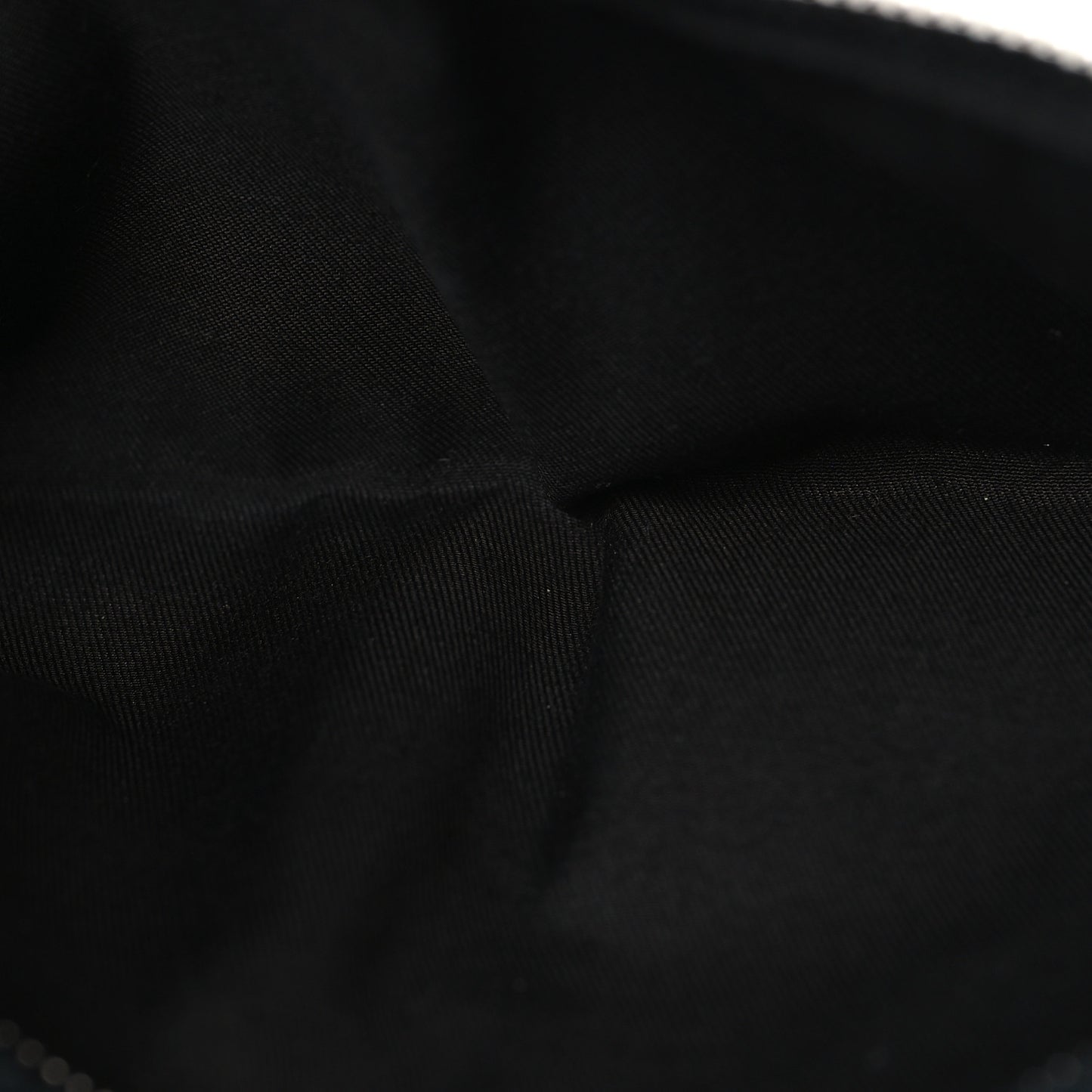 GG Monogram Double Pocket Belt Bag Black