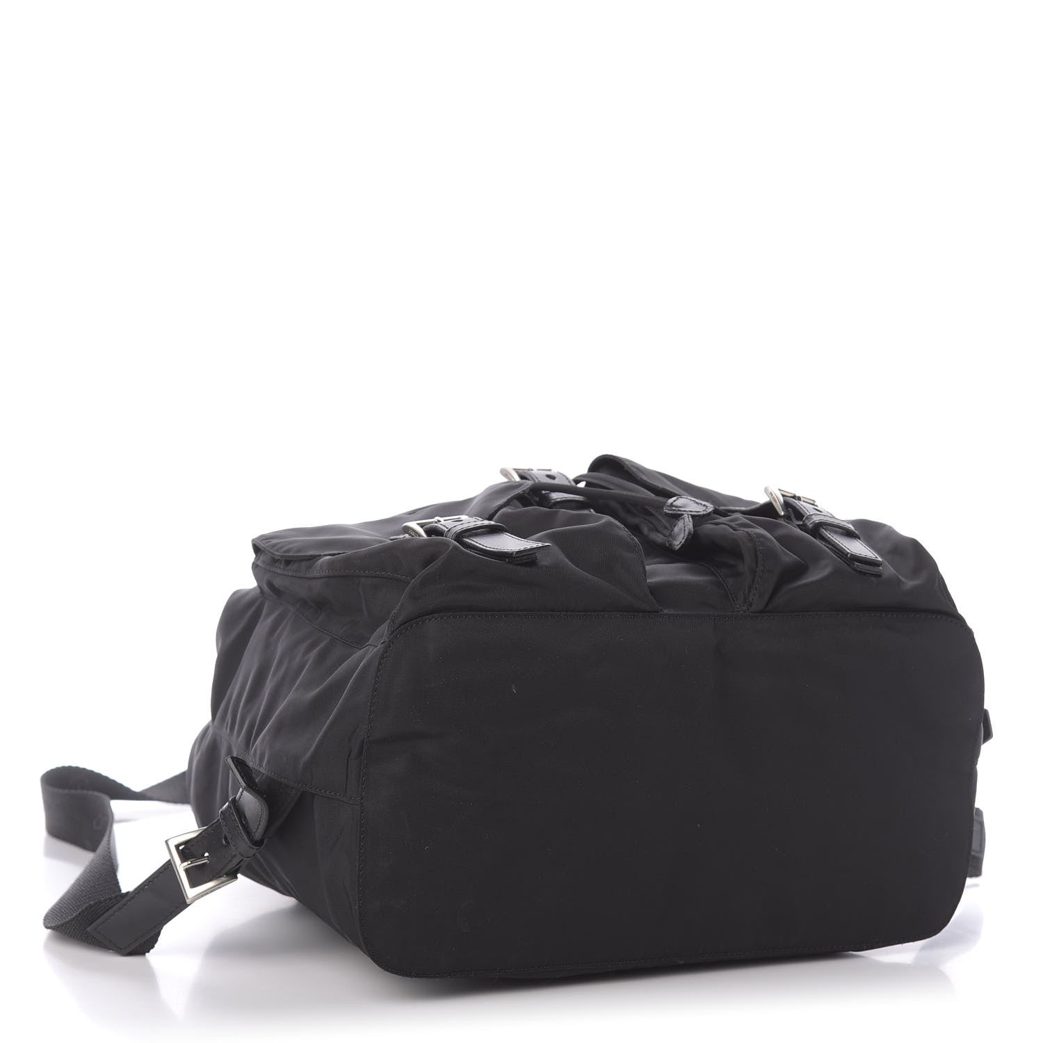 Prada Nylon Vela Medium Backpack Black 3 of 8