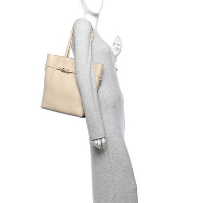 Givenchy Calfskin Voyou Medium North South Tote Natural Beige 2 of 9