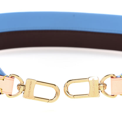 Louis Vuitton Calfskin Cluny MM Shoulder Strap Blue Glacial 3 of 6