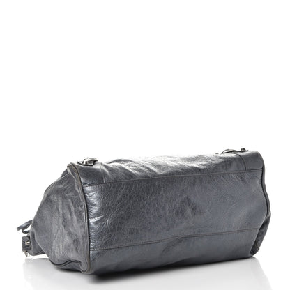 Balenciaga Agneau Classic Hardware Velo Argent Fonce 5 of 12