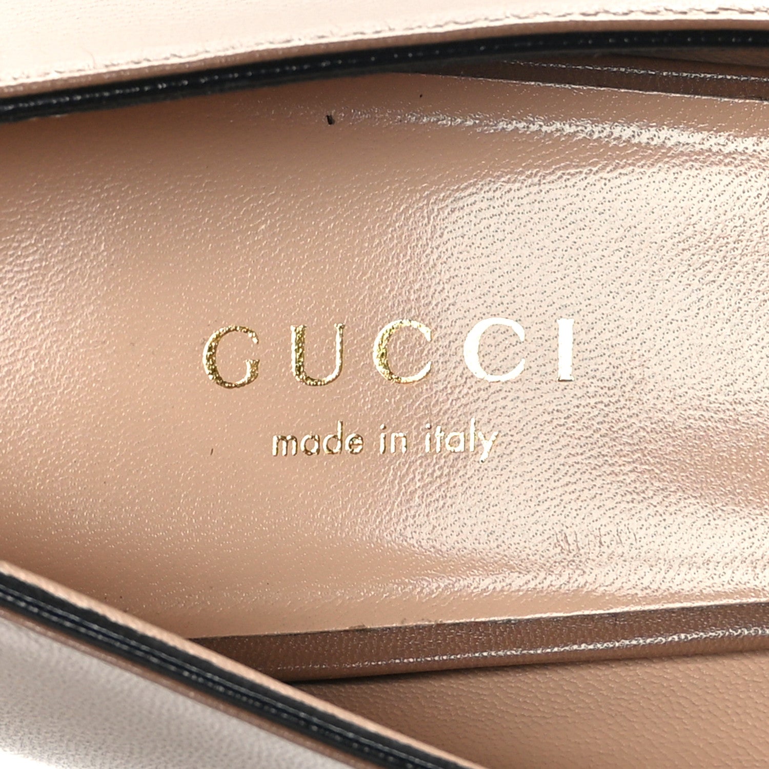 Gucci Malaga Kid Pearly GG Marmont Fringe 50mm Loafer Pumps 38 Porcelain Rose 7 of 8