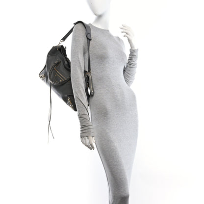 Balenciaga Chevre Gold Metallic Edge Hardware City Gris Acier 2 of 10