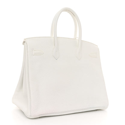 Hermes Togo Birkin 35 White 3 of 17