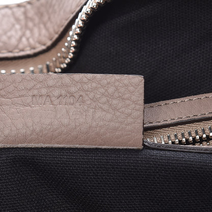 Givenchy Grained Calfskin Medium Zip Animation Nightingale Taupe 7 of 9