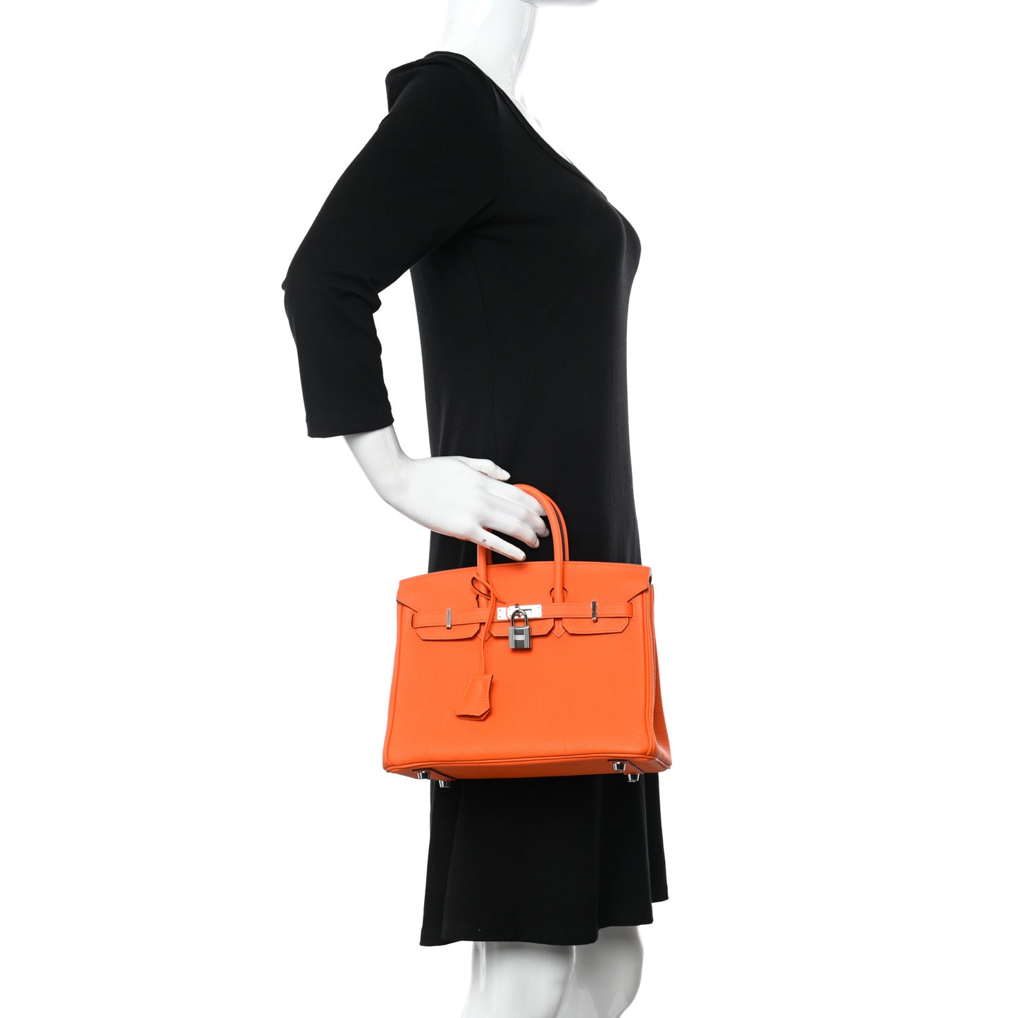 Togo Birkin 25 Orange Minium