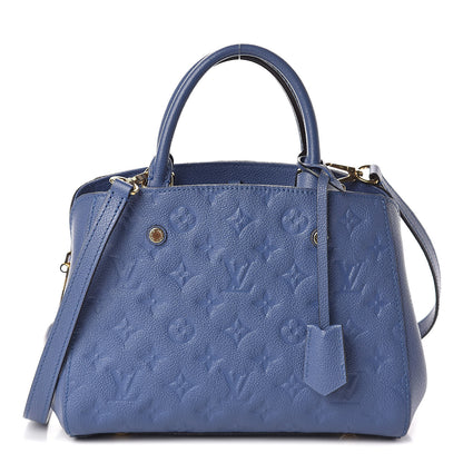 Louis Vuitton Empreinte Montaigne BB Denim 1 of 9