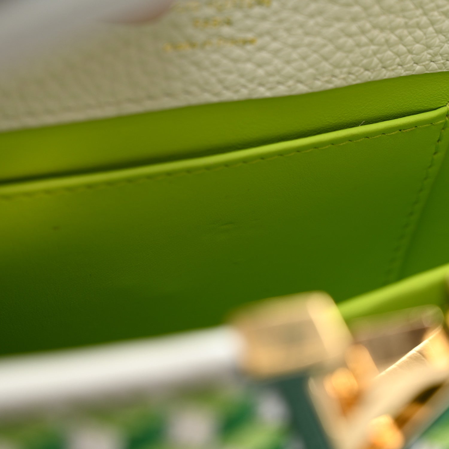 Louis Vuitton Taurillon Braided Capucines Mini Vert 11 of 11