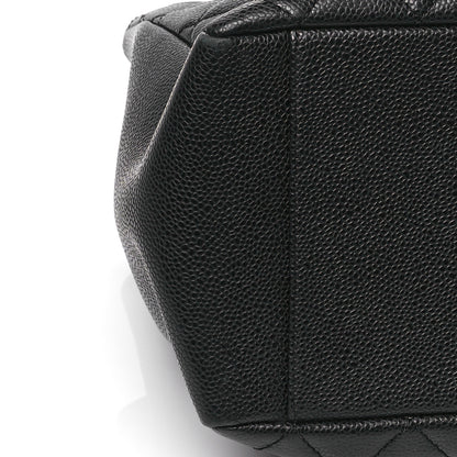 Chanel Caviar Quilted Grand Shopping Tote GST Black 9 of 10