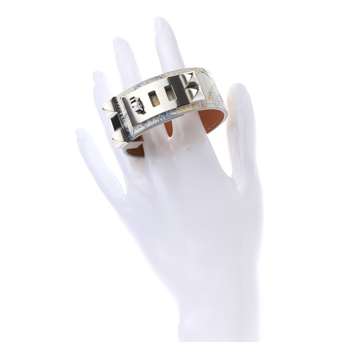 Swift Collier de Chien CDC 24 Tattoo Bracelet T2 White Soleil Bleu Saphir