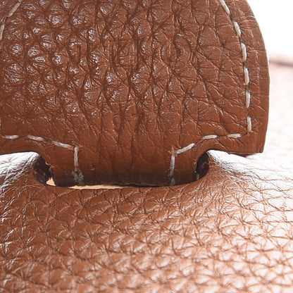 Hermes Taurillon Clemence Evelyne III GM Gold 7 of 16