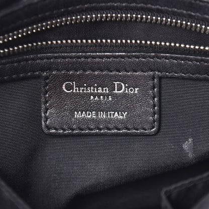 Christian Dior Lambskin Cannage Granville Polochon Black 6 of 11