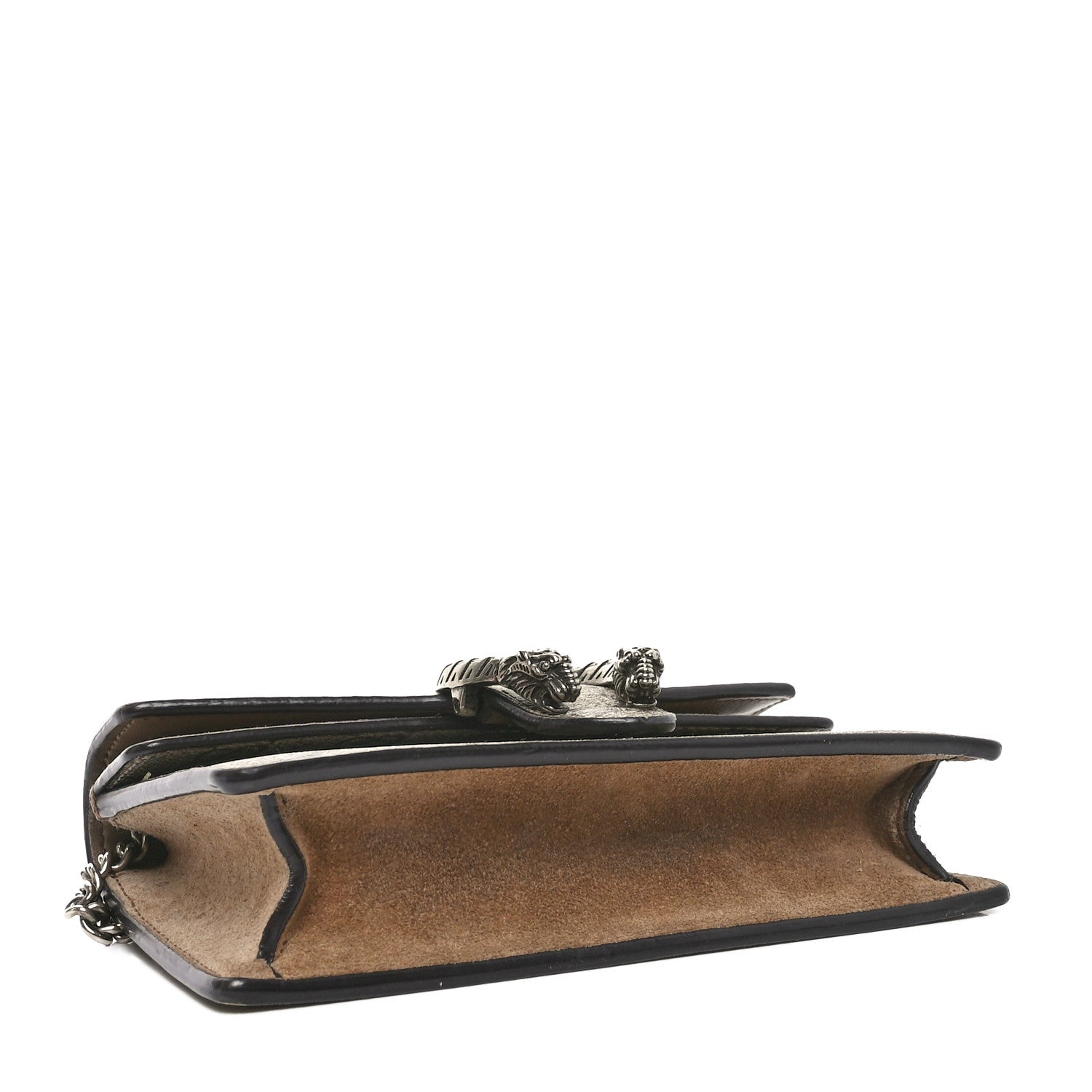 Gucci GG Supreme Monogram Super Mini Dionysus Shoulder Bag Taupe 4 of 10