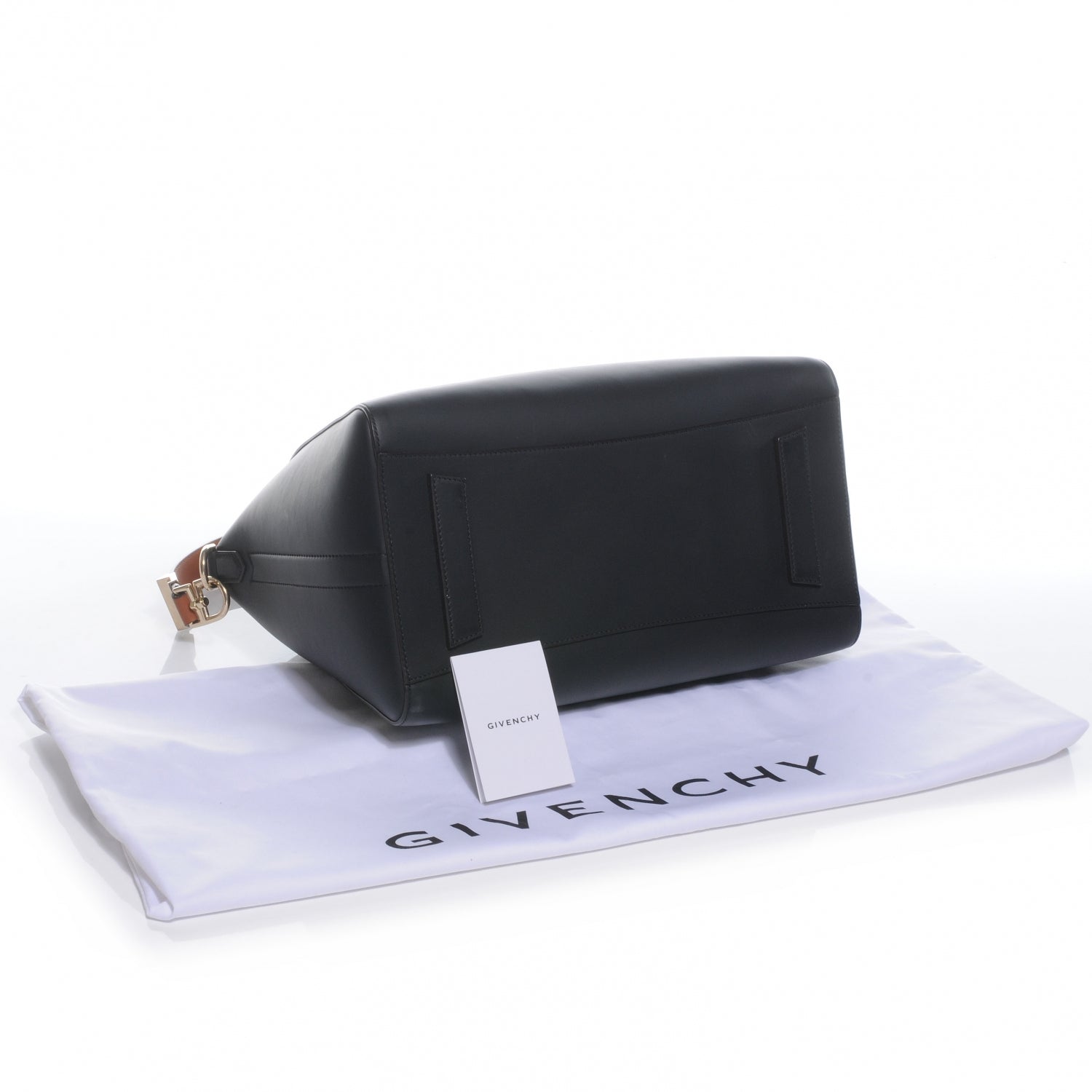 Givenchy Calfskin Medium Scuba Tri Color Antigona Black Brown Nude 9 of 9