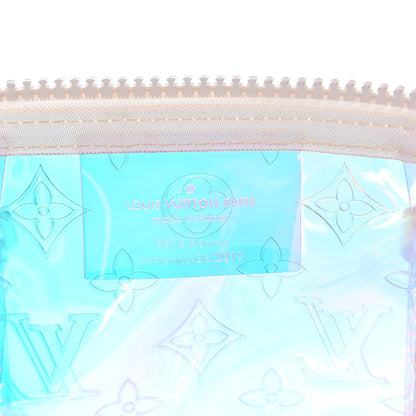 Louis Vuitton PVC Monogram Keepall Bandouliere 50 Iridescent Prism 6 of 11