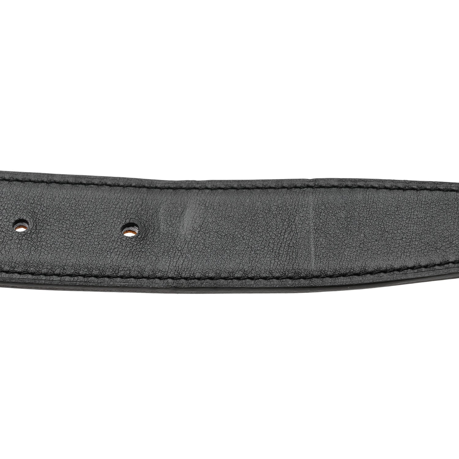 Hermes Swift Epsom 32mm Belt Strap 95 38 Black Gold 6 of 8