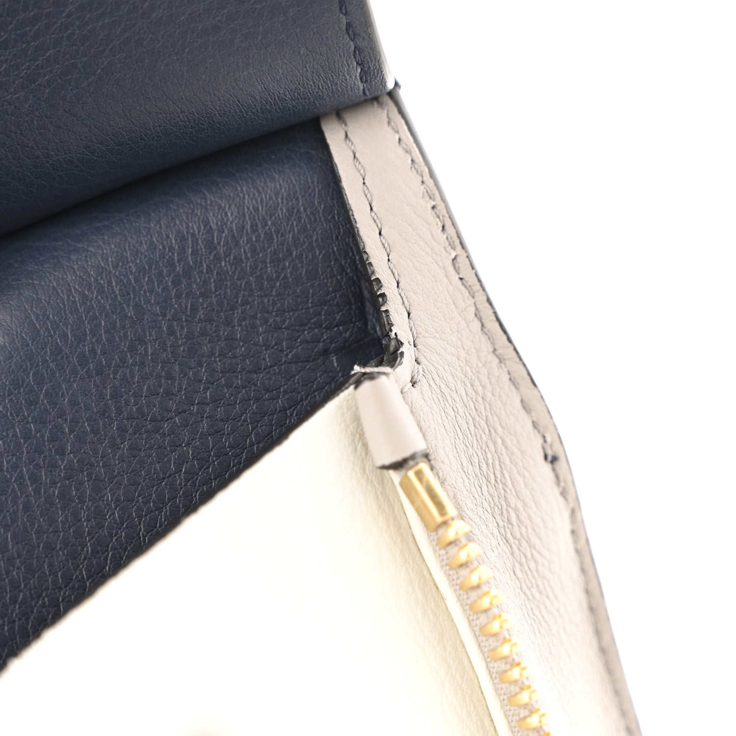 Salvatore Ferragamo Calfskin Jet Set Top Handle Bag Grey Navy 14 of 14