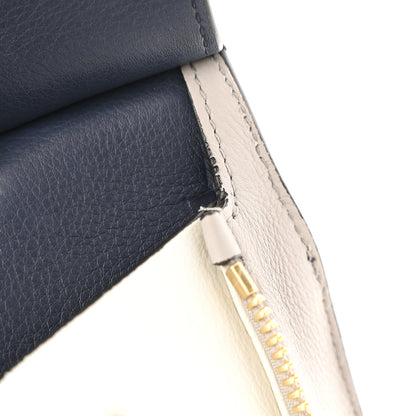 Salvatore Ferragamo Calfskin Jet Set Top Handle Bag Grey Navy 14 of 14