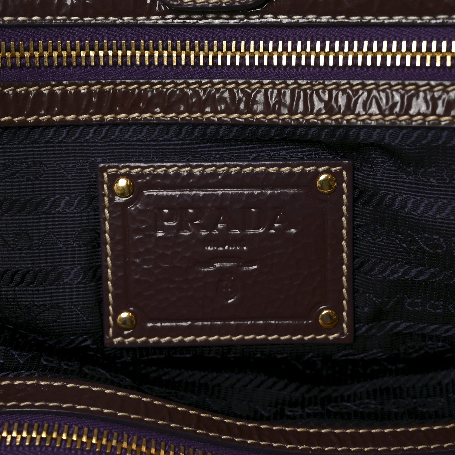 Prada Tessuto Nylon Pietre Jeweled Tote Anemone 6 of 9