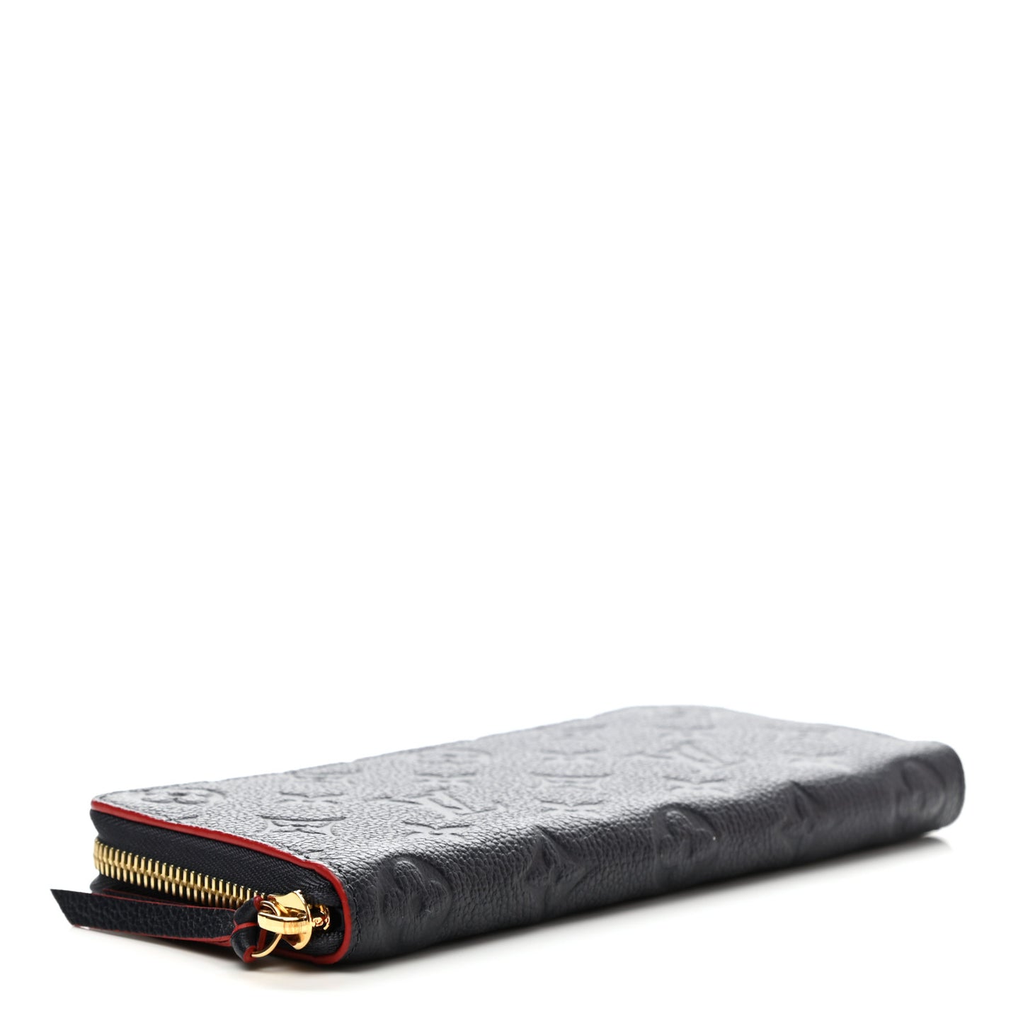 Empreinte Clemence Wallet Marine Rouge