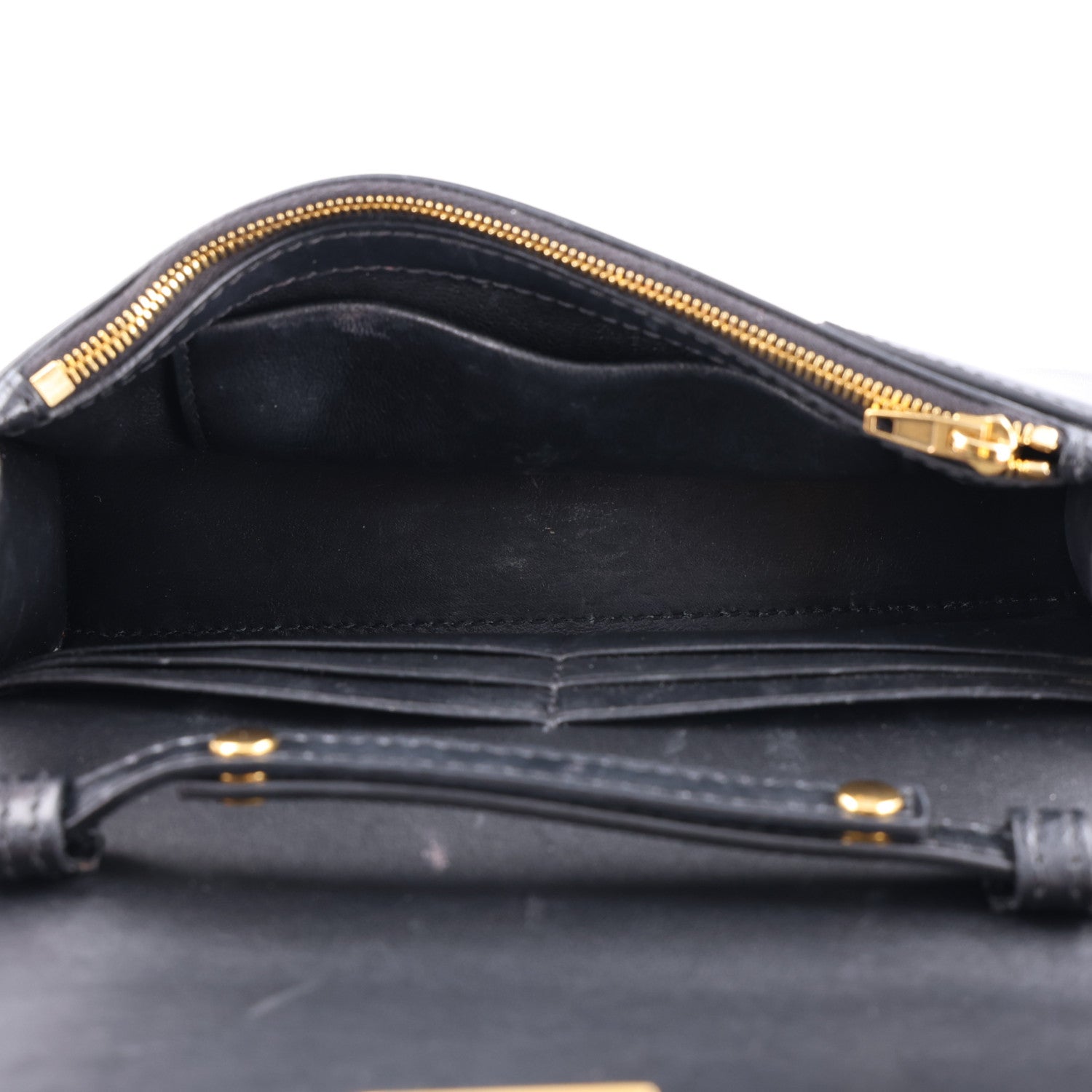 Balenciaga Shiny Box Calfskin Hourglass Chain Bag Black 5 of 10