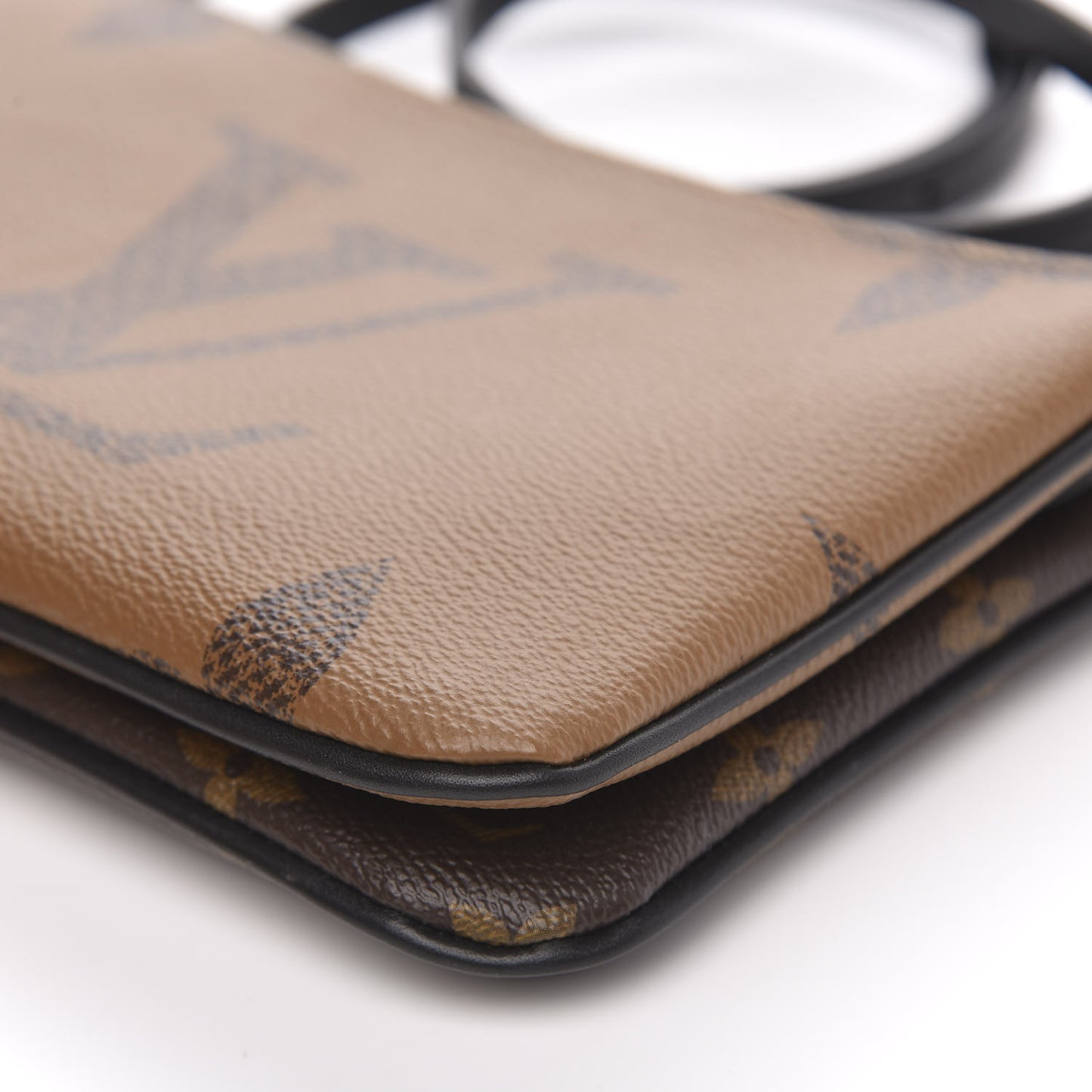 Reverse Monogram Giant Double Zip Pochette