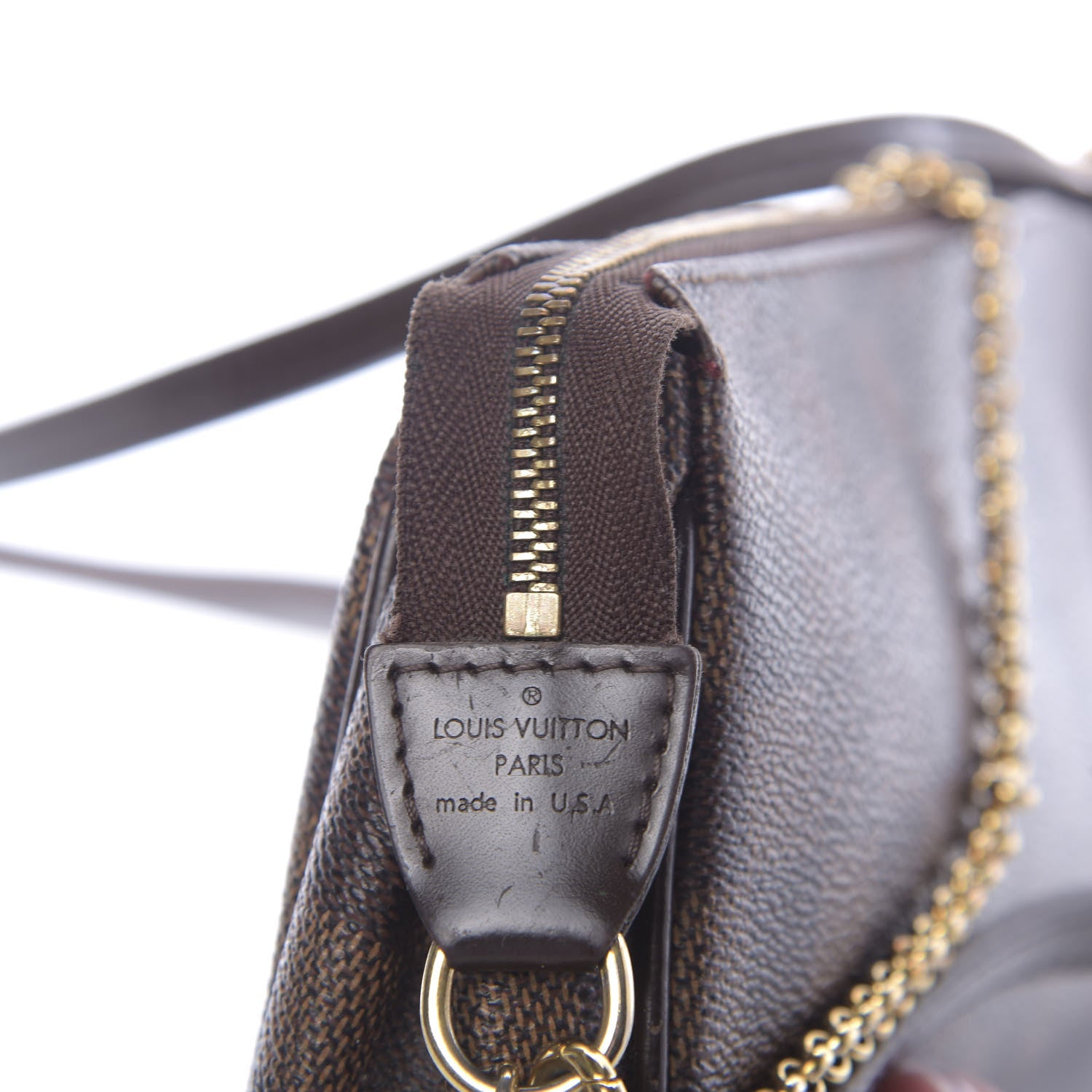 Louis Vuitton Damier Ebene Eva Clutch 7 of 16