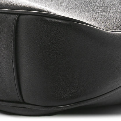 Gucci Softy Wonka Textured Dollar Calfskin Medium Diana Shoulder Bag Black 10 of 10