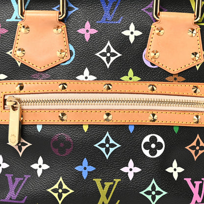 Louis Vuitton Monogram Multicolor Alma Black 8 of 10